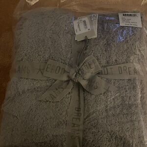 Barefoot Dreams Dove Gray blanket